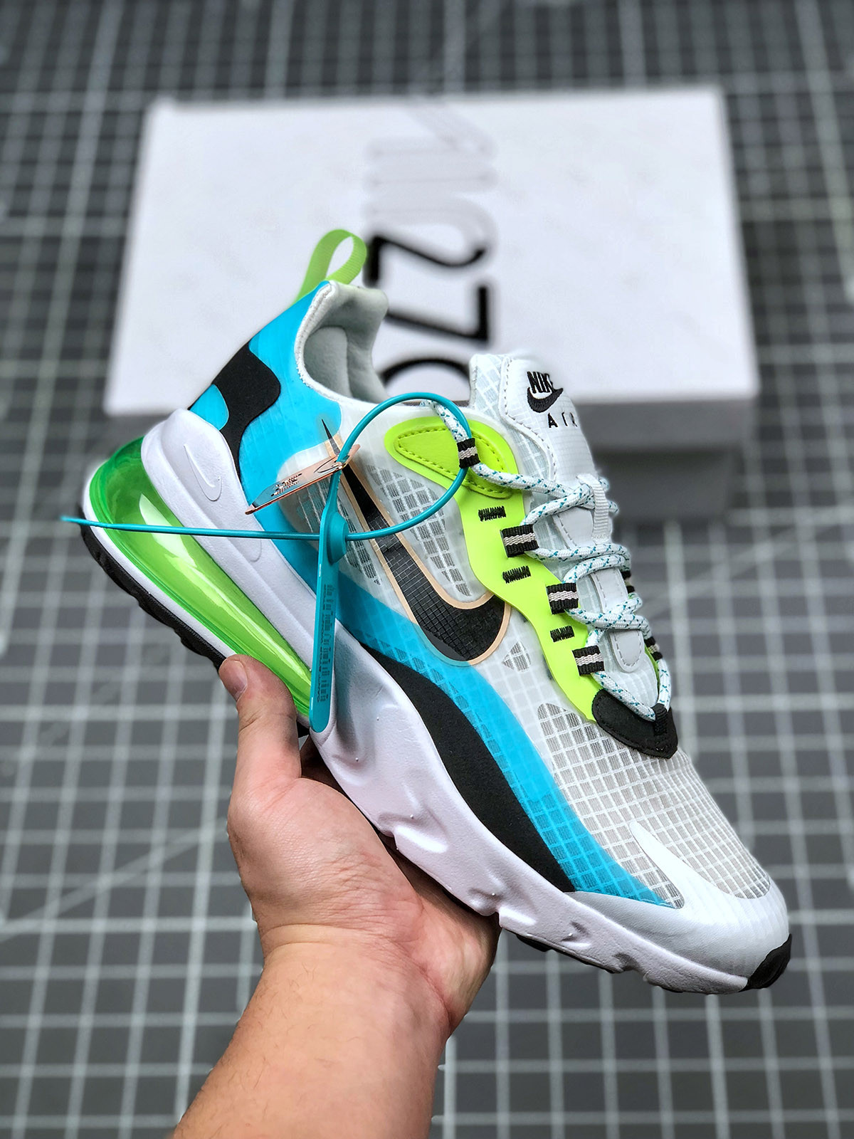 Nike Air Max 270 React SE ” Oracle Aqua” For Sale