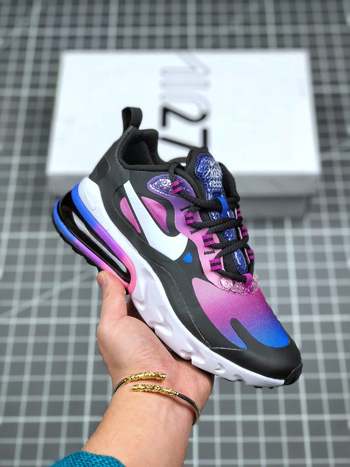 Nike Air Max 270 React SE ‘Magic Flamingo’ BV3387-400 For Women