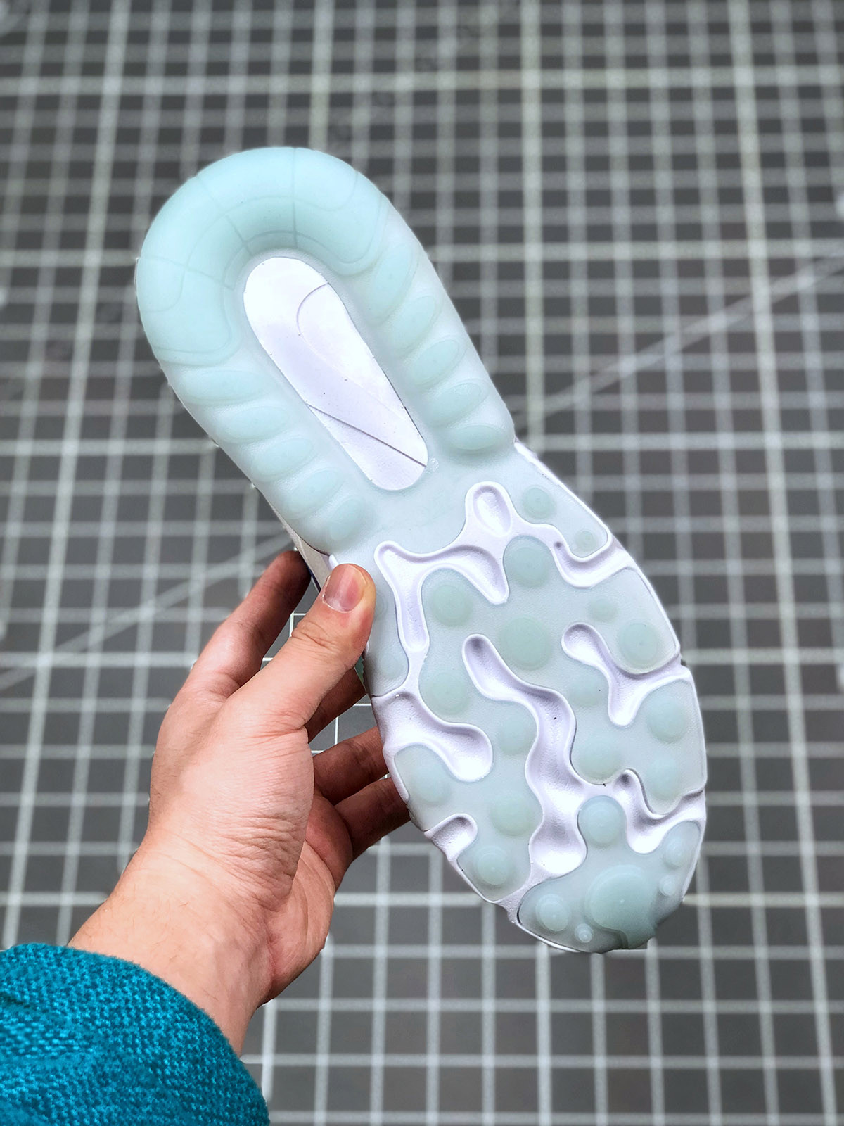 Nike Air Max 270 React White/Multi-Color/Platinum Tint For Sale
