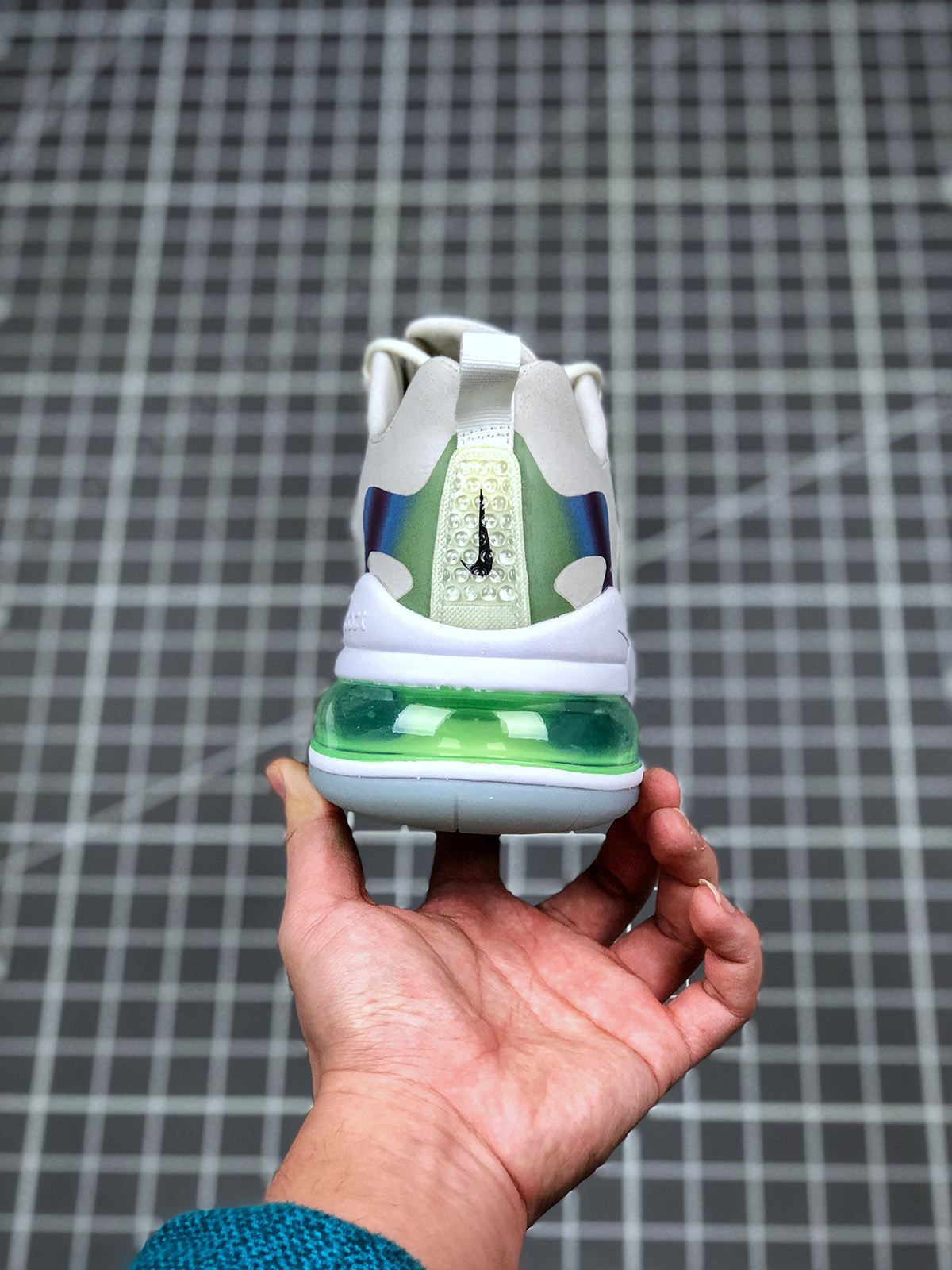 Nike Air Max 270 React White/Multi-Color/Platinum Tint For Sale