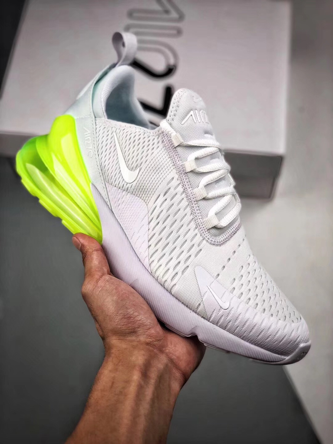 Nike Air Max 270 White Volt For Sale