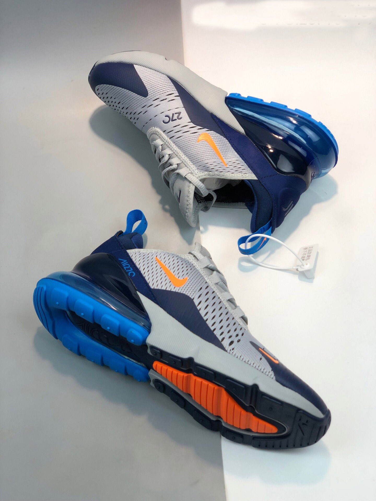 Nike Air Max 270 Wolf Grey Photo Blue For Sale