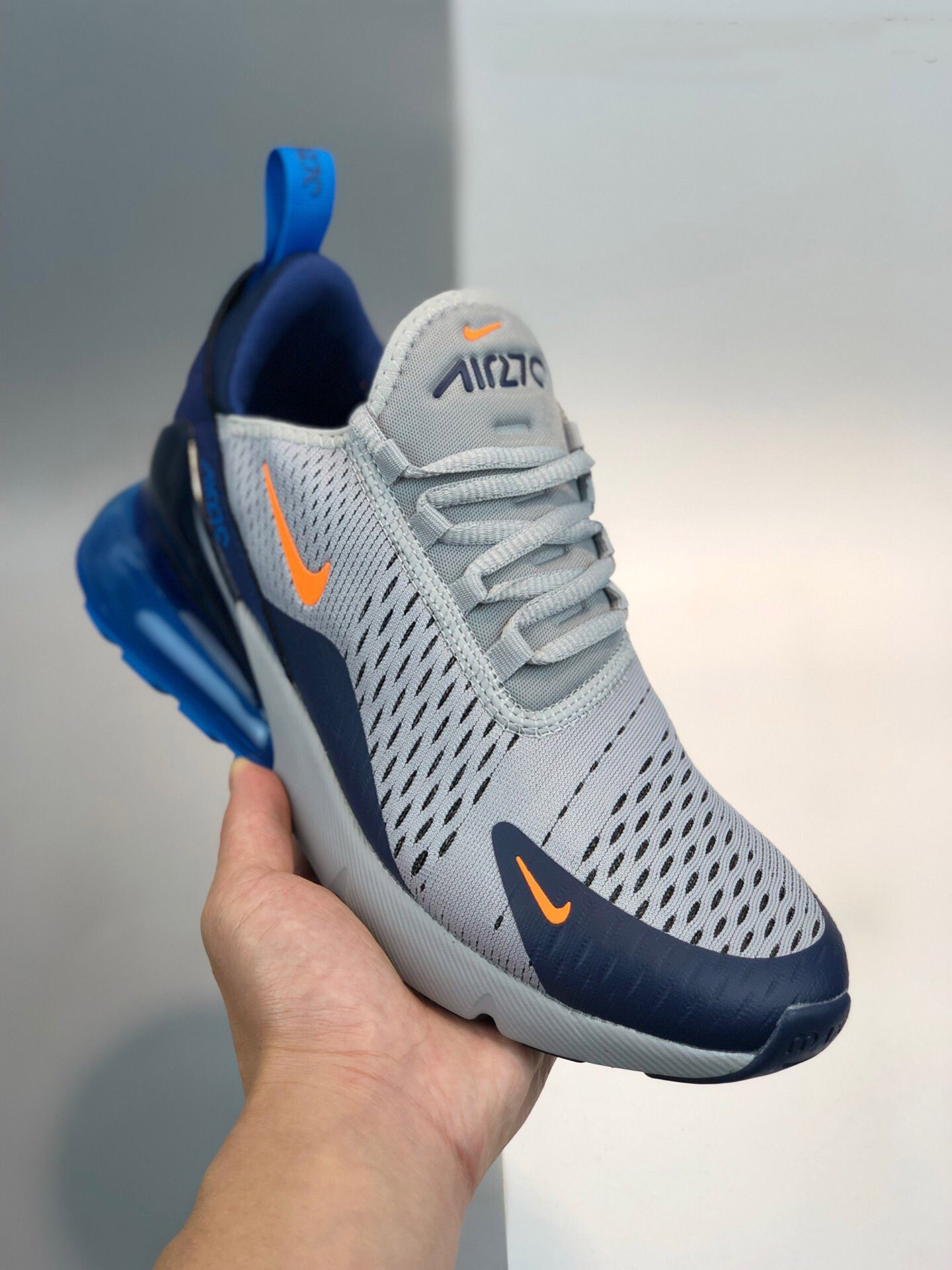 Nike Air Max 270 Wolf Grey Photo Blue For Sale