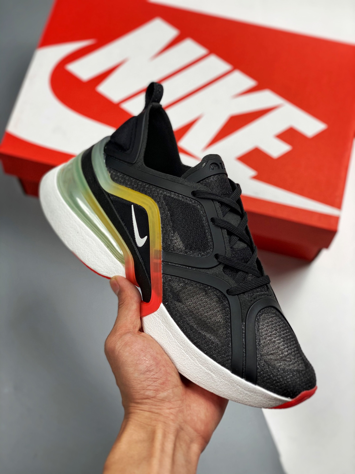 Nike Air Max 270 XX Black/White/Bright Crimson For Sale