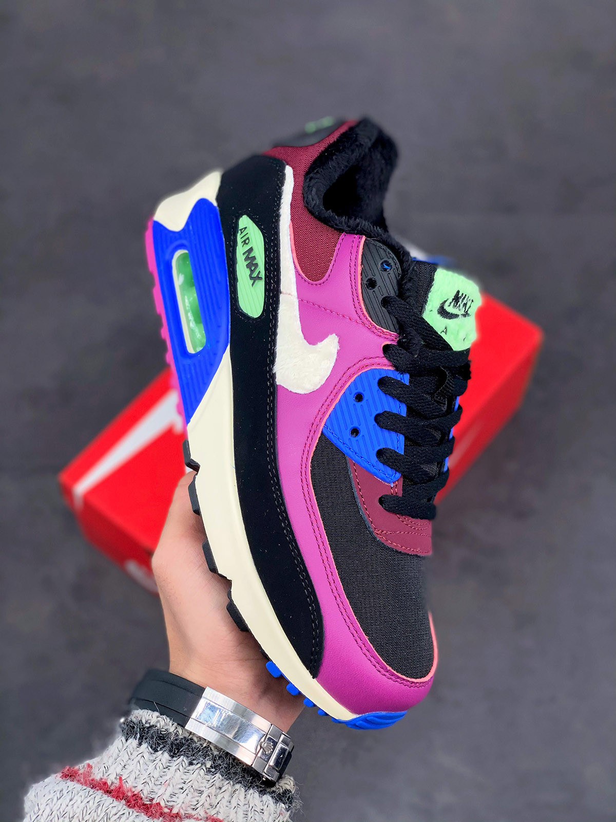 Nike Air Max 90 Cactus Flower Dark Beetroot For Sale