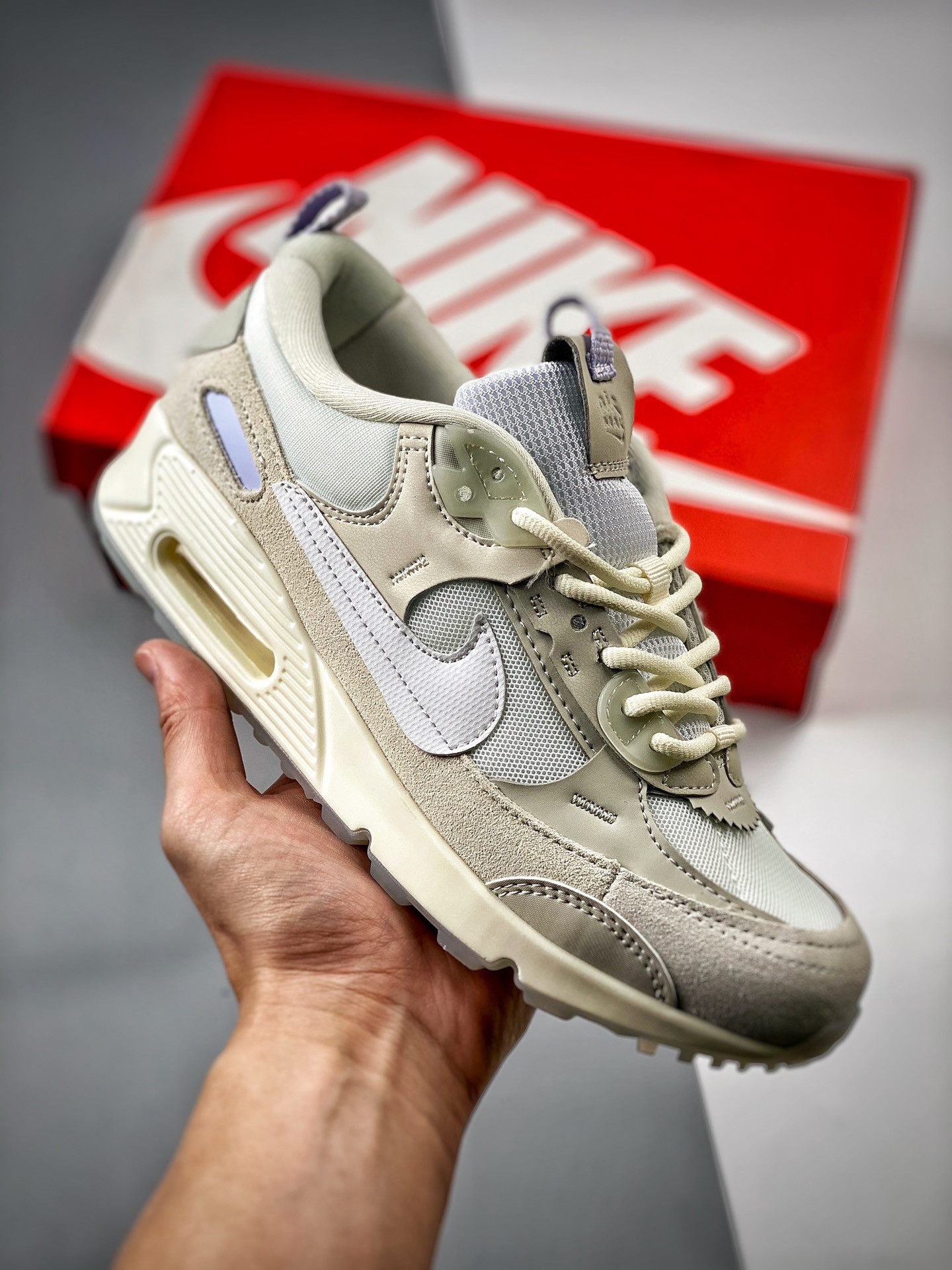 Nike Air Max 90 Futura Summit White/Light For Sale