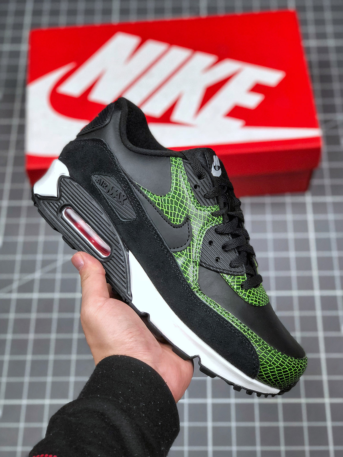 Nike Air Max 90 Python Green For Sale