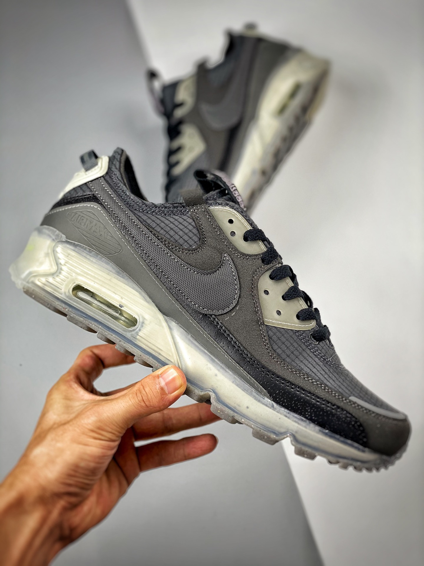 Nike Air Max 90 Terrascape Black/Dark Grey-Lime Ice-Anthracite For Sale