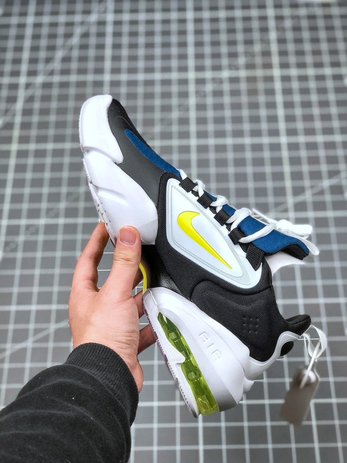 Nike Air Max Alpha Savage Blue Force/White/Black/Dynamic Yellow For Sale