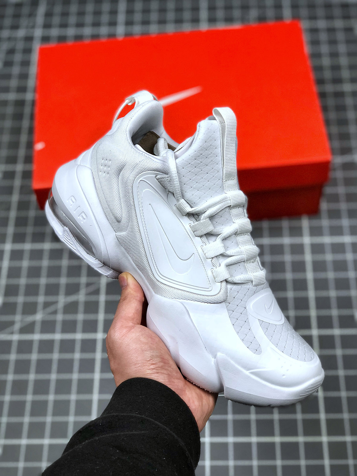 Nike Air Max Alpha Savage Triple White For Sale