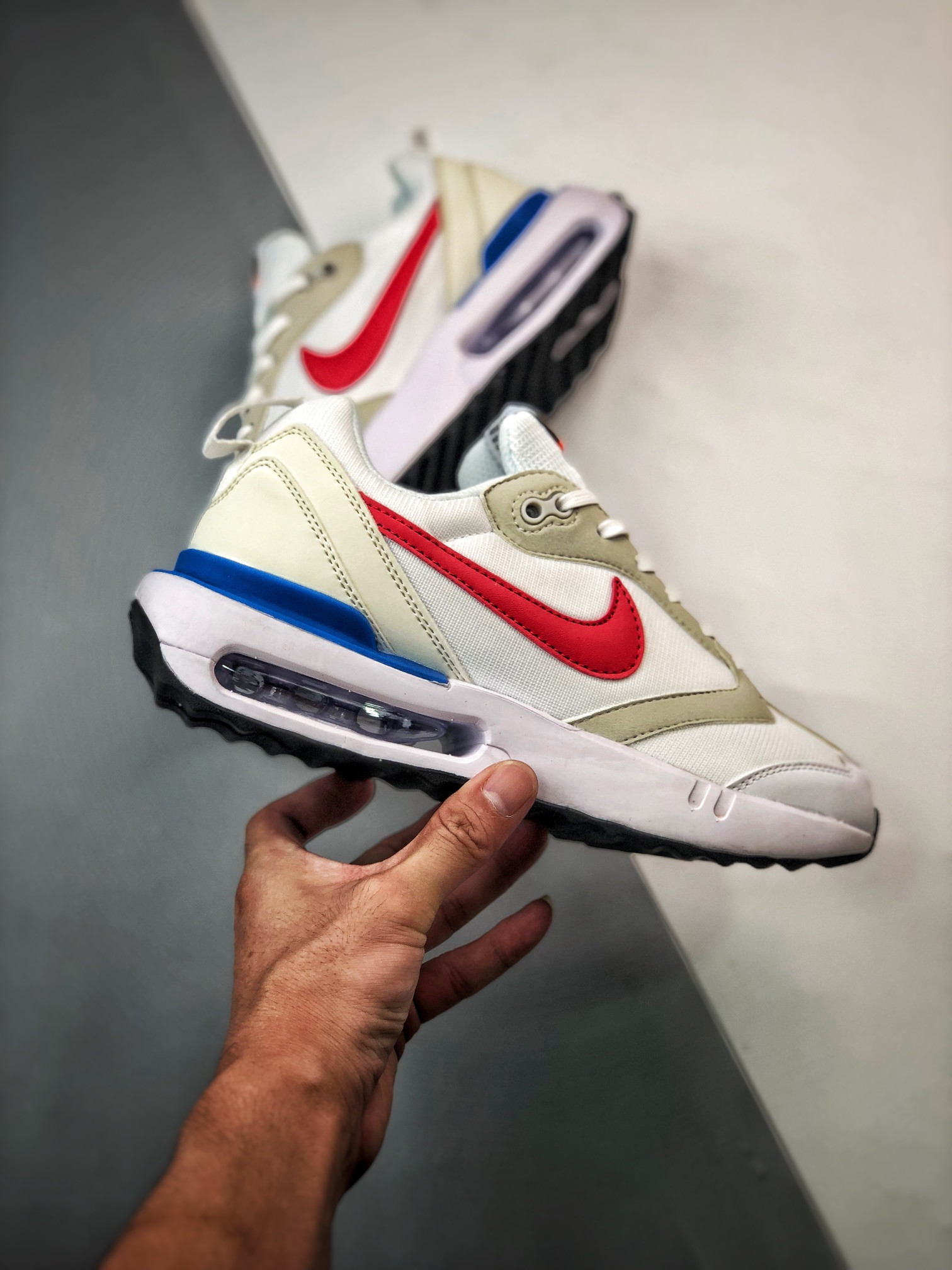 Nike Air Max Dawn Forrest Gump White Blue Red For Sale