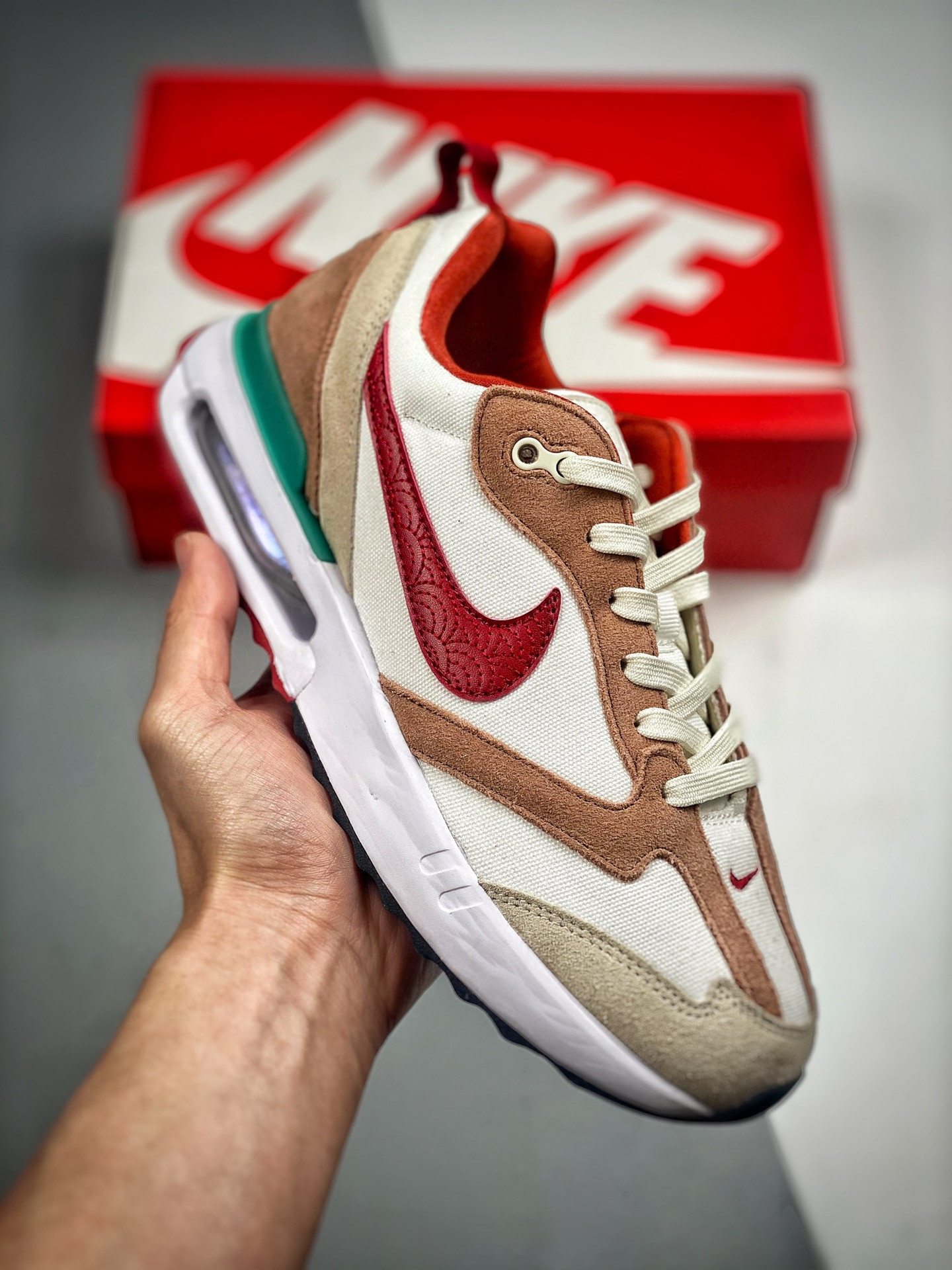 Nike Air Max Dawn Gym Red Sanddrift For Sale
