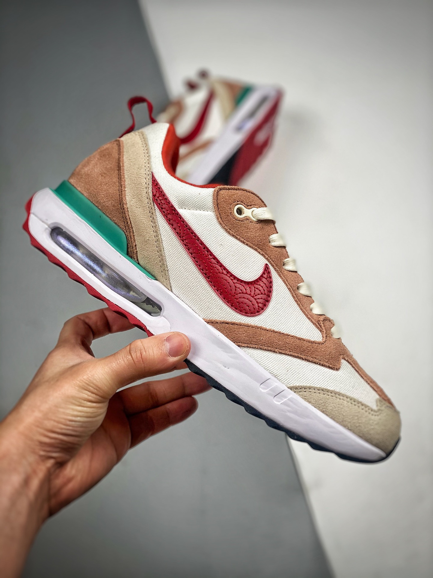 Nike Air Max Dawn Gym Red Sanddrift For Sale