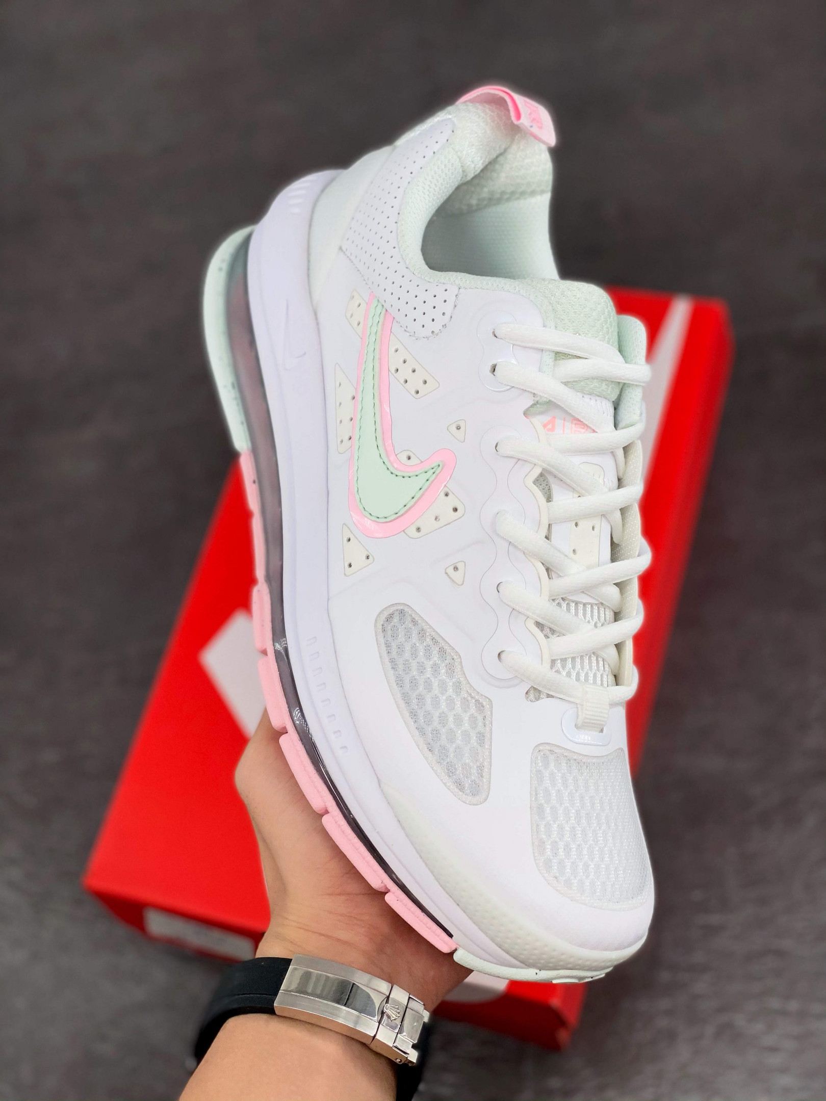 Nike Air Max Genome White/Barely Green-Arctic Punch For Sale