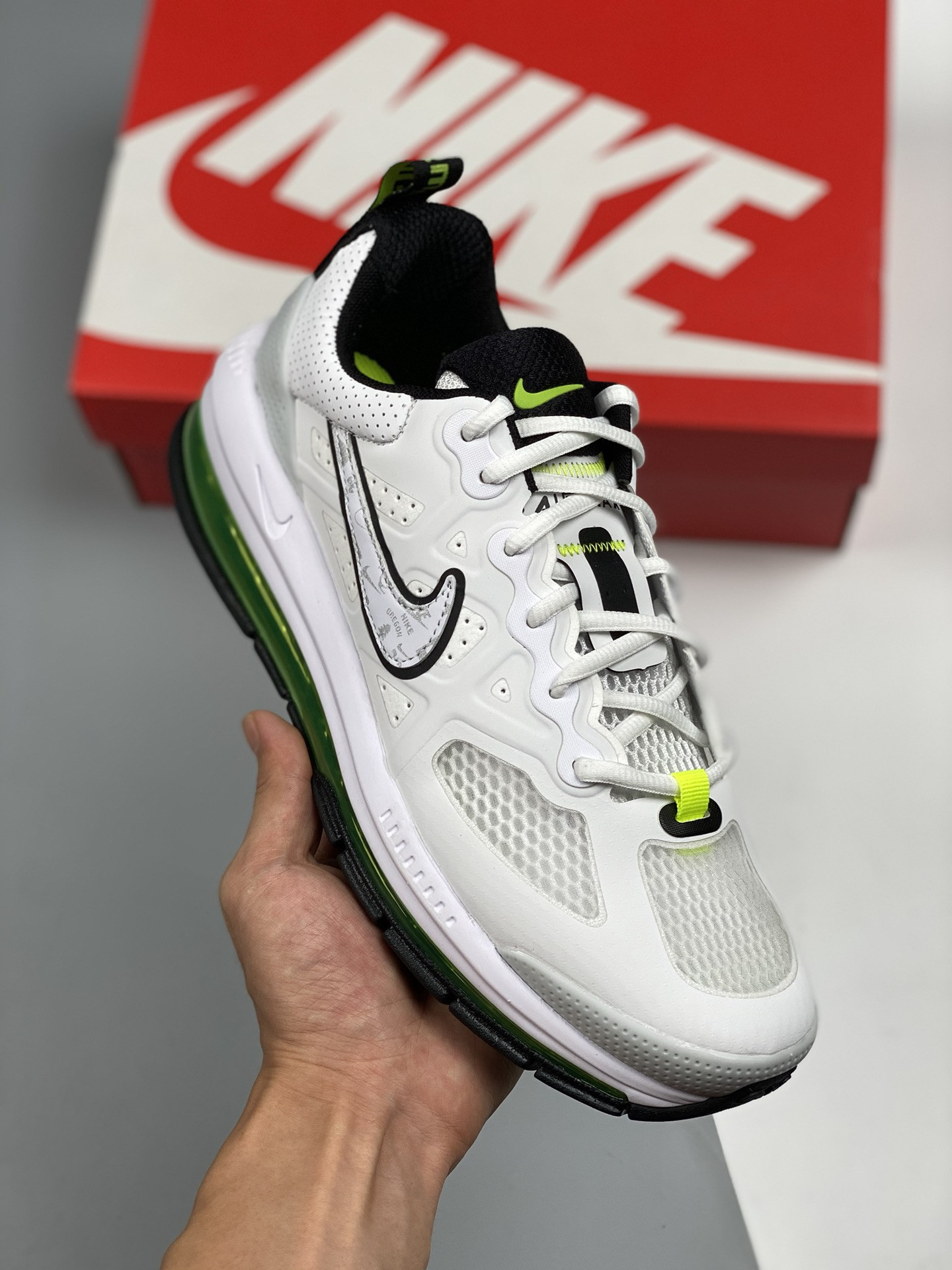 Nike Air Max Genome White/Volt/Pure Platinum/Black For Sale