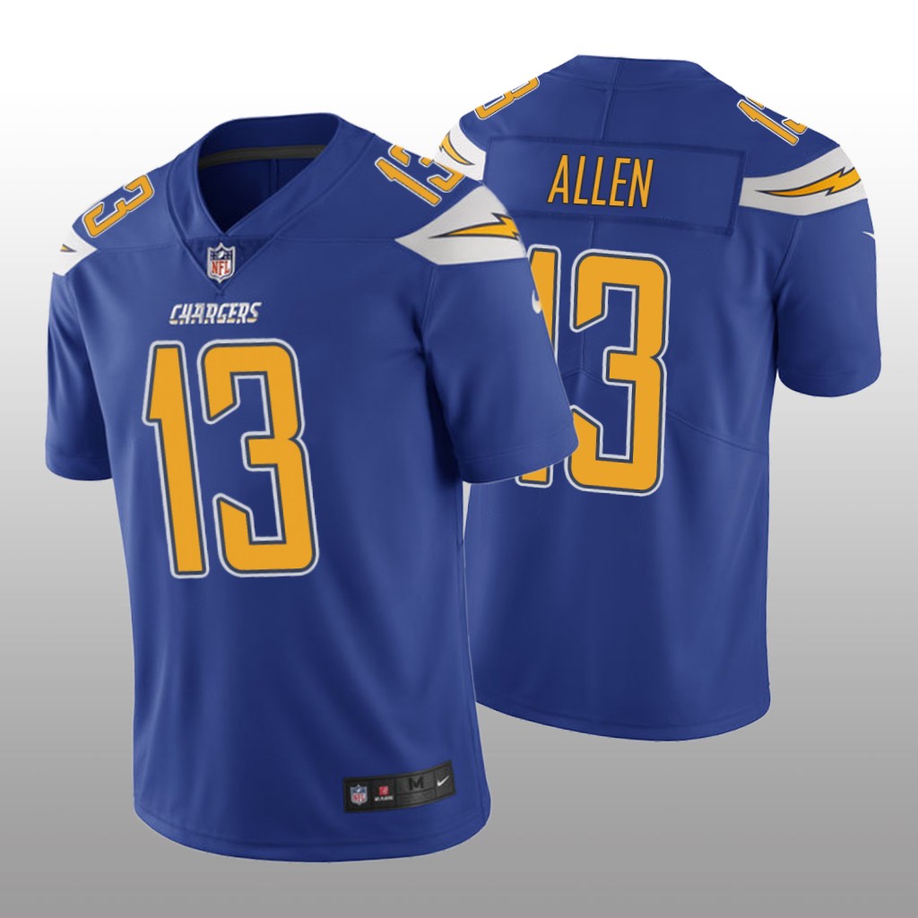 Nike Los Angeles Chargers Keenan Allen #13 Men's Royal Color Rush Limited Jersey