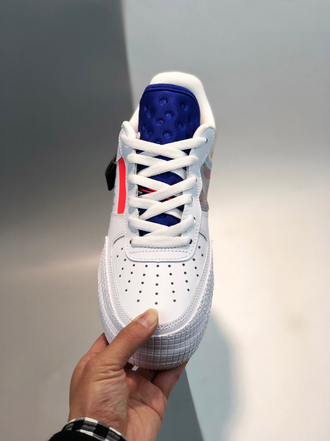 Nike N.354 Air Force 1 Low Type White/Red For Sale