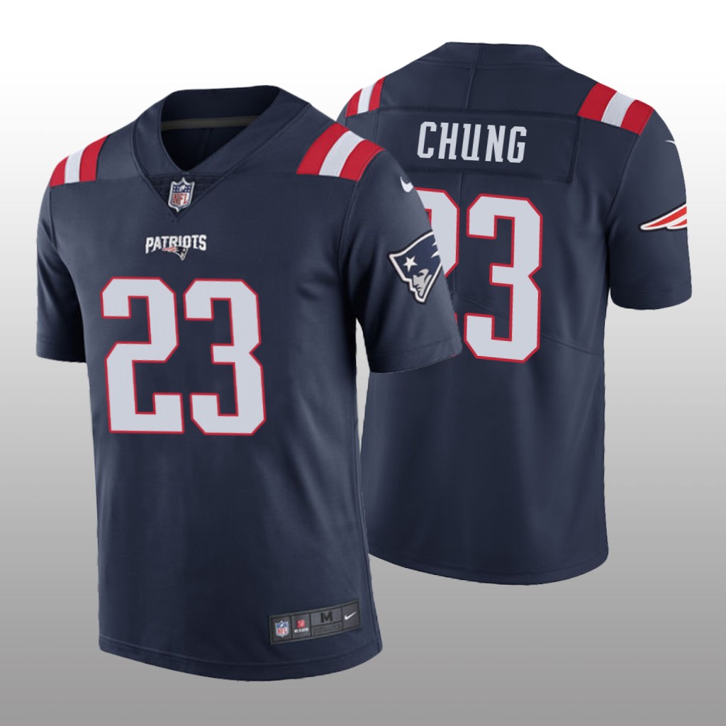 Nike New England Patriots Patrick Chung #23 Men's Navy Color Rush Limited Jersey