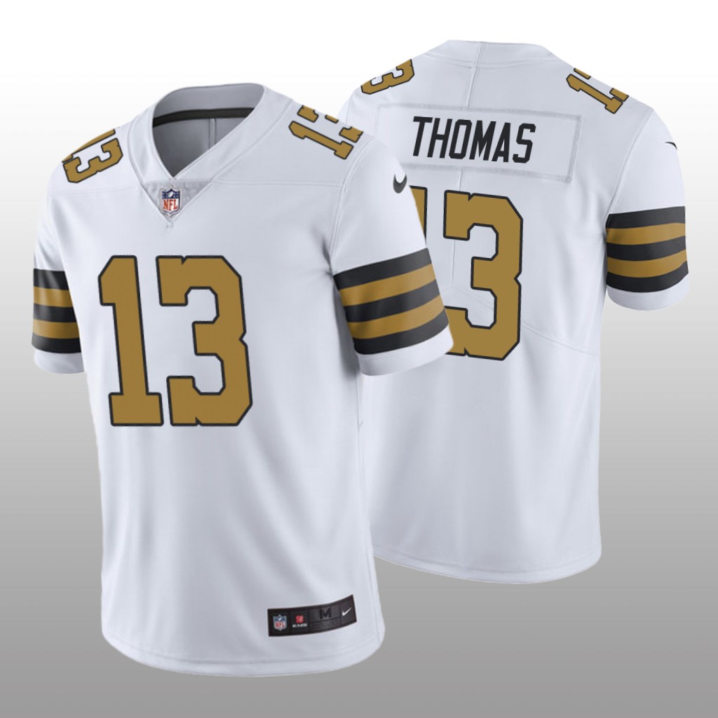 Nike New Orleans Saints Michael Thomas #13 Men's White Color Rush Limited Jersey