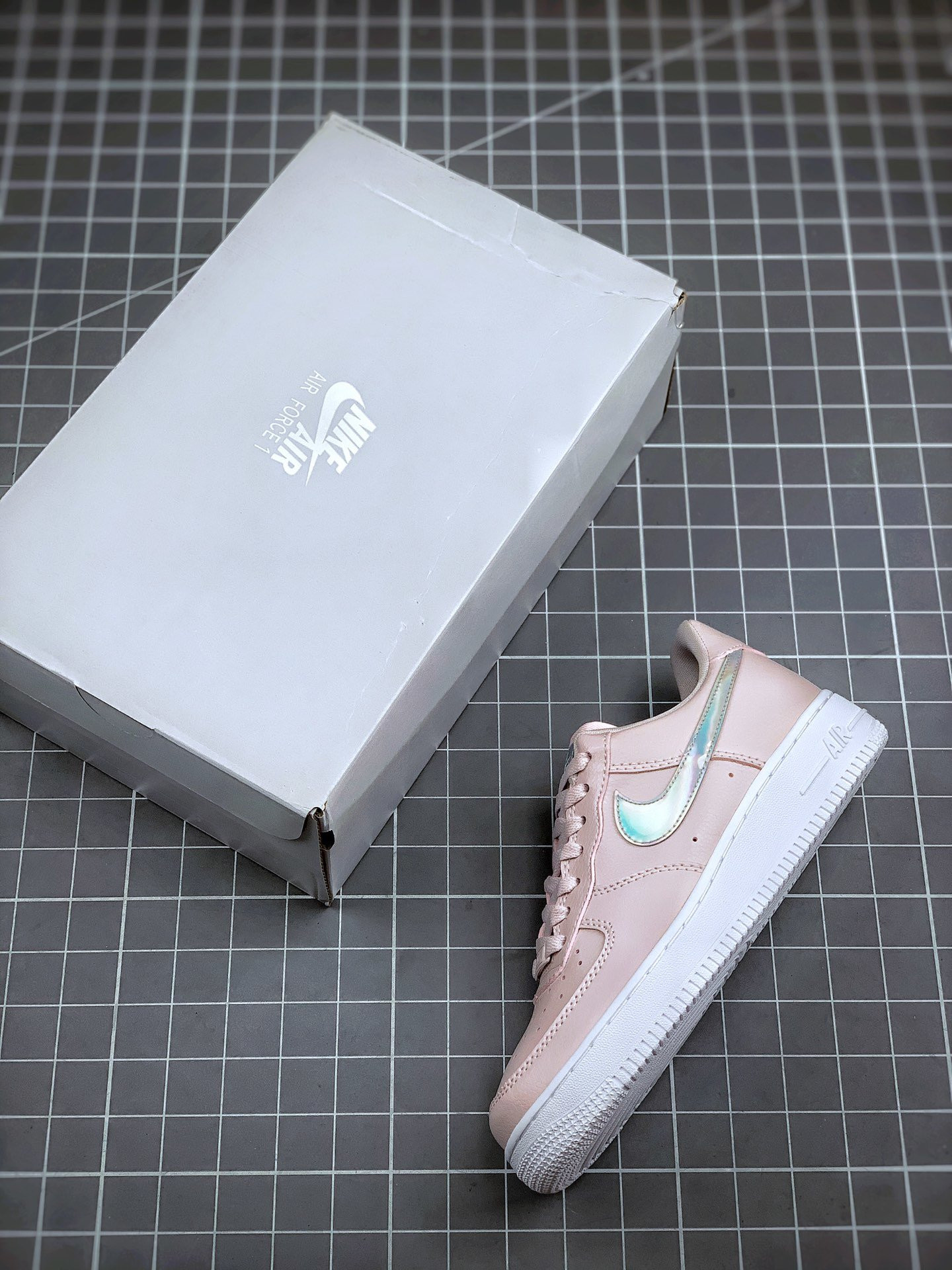 Nike WMNS Air Force 1 Low “Pink Iridescent” For Sale