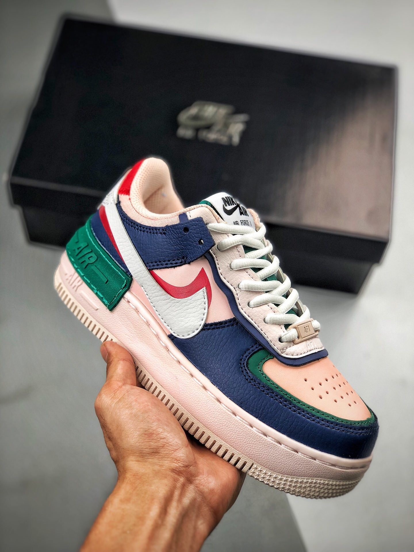 Nike Wmns Air Force 1 Low Shadow ‘Mystic Navy’ For Sale