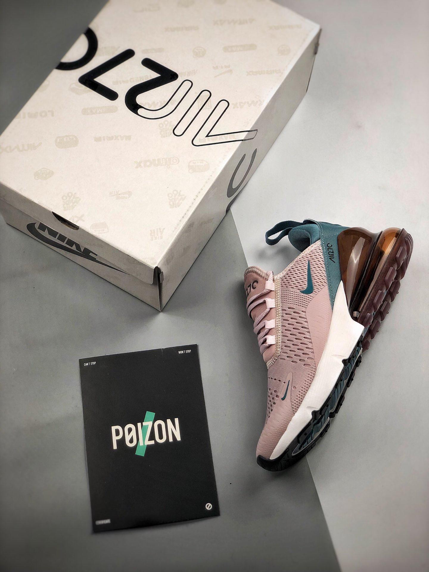Nike Wmns Air Max 270 Pink Teal For Sale