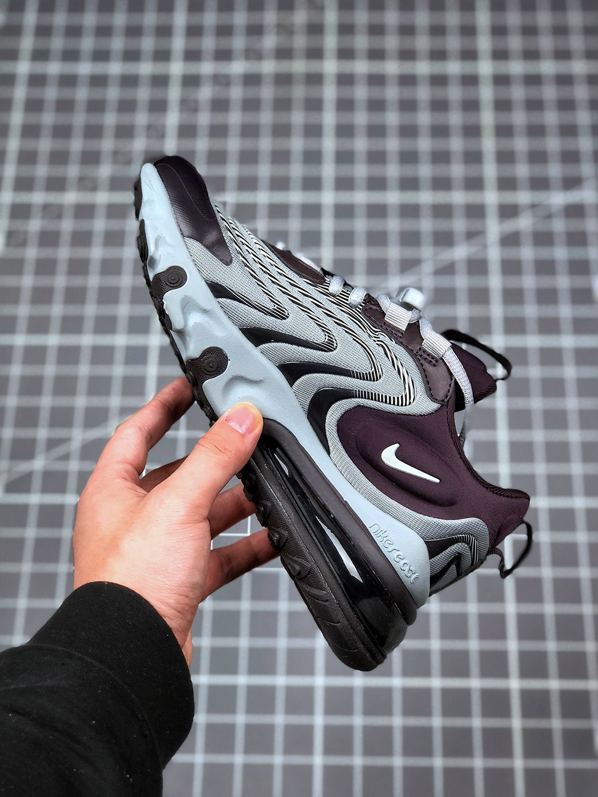 Nike WMNS Air Max 270 React ENG “Burgundy Ash” For Sale