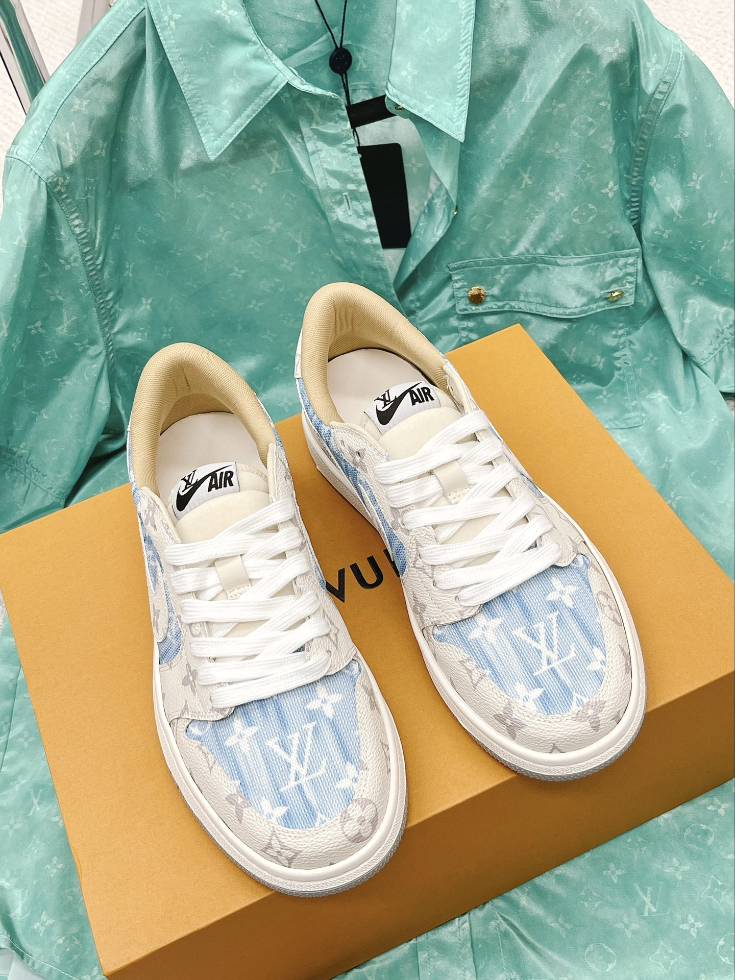 Nike x Louis Vuitton Women’s Shoes Blue For Women LV