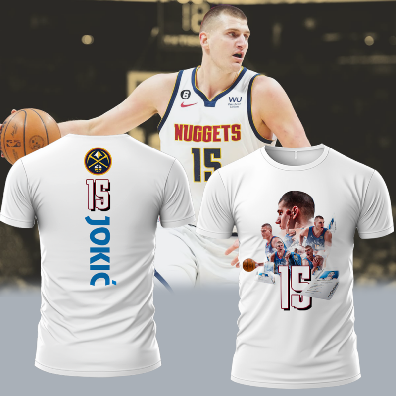 Nikola Jokić – Denver Nuggets NBA T-Shirt
