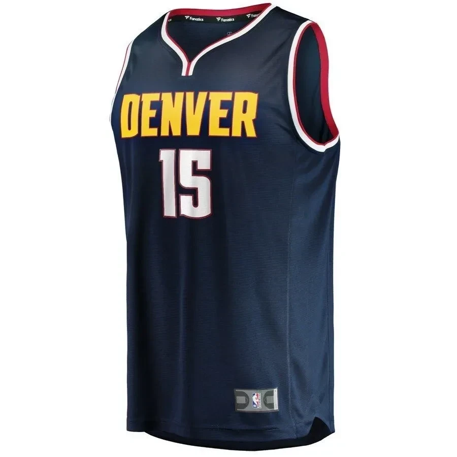 Nikola Jokic Denver Nuggets Fast Break Player Jersey – Icon Edition – Navy