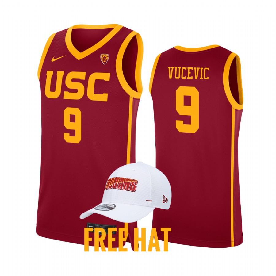 Nikola Vucevic USC Trojans Cardinal Jersey College NBA Alumni