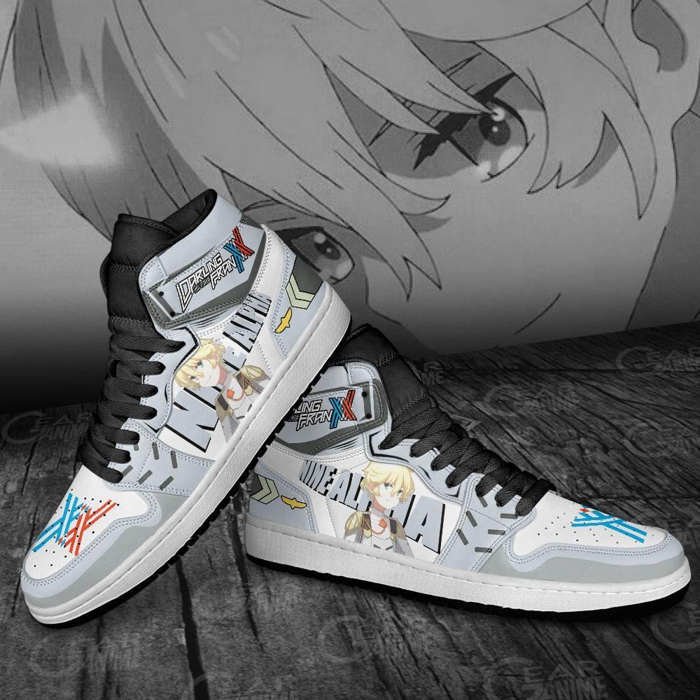 Nine Alpha Darling In The Franxx JD1s Sneakers Anime Shoes, Air Jordan Hightop