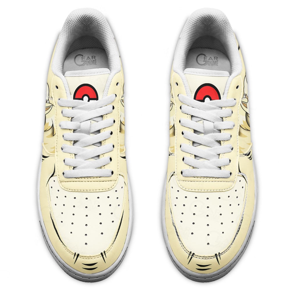 Ninetales Air Sneakers Custom Pokemon Anime Shoes
