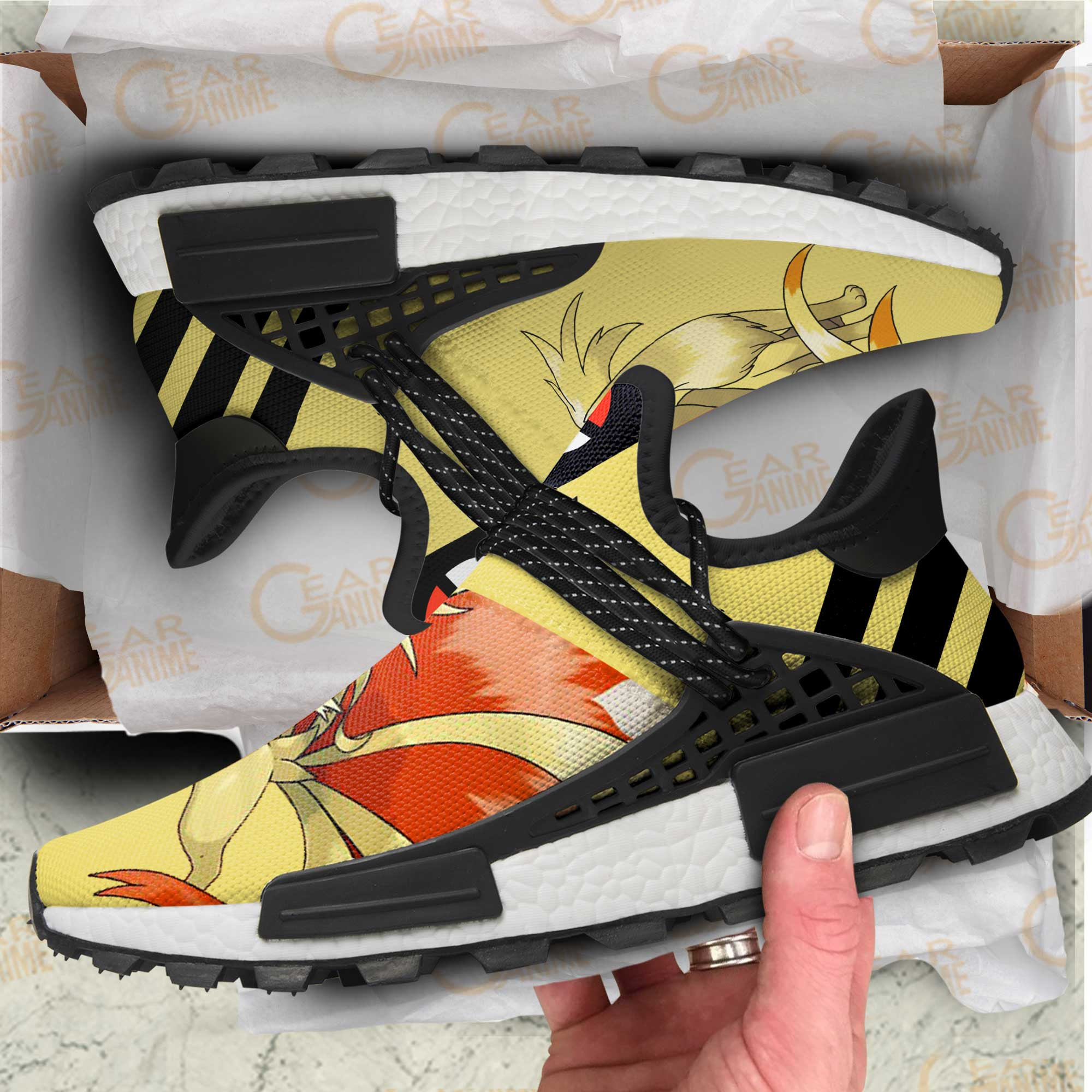Ninetales Shoes Pokemon Anime Shoes, NMD Shoes
