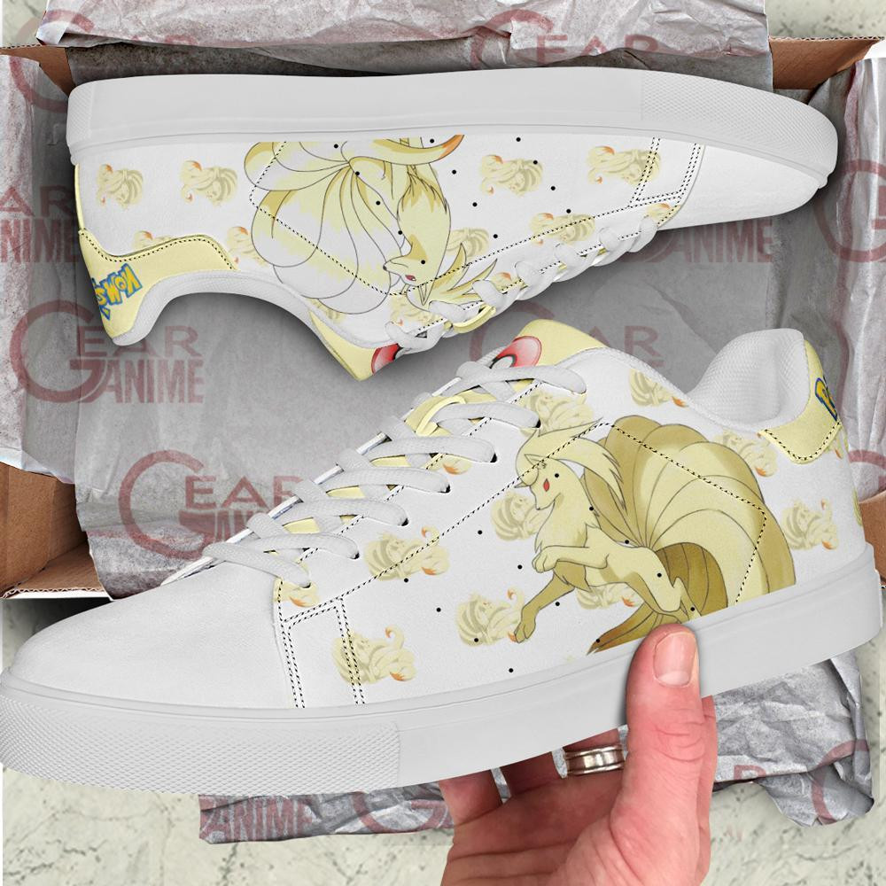 Ninetales Skate Shoes Pokemon Custom Anime Shoes