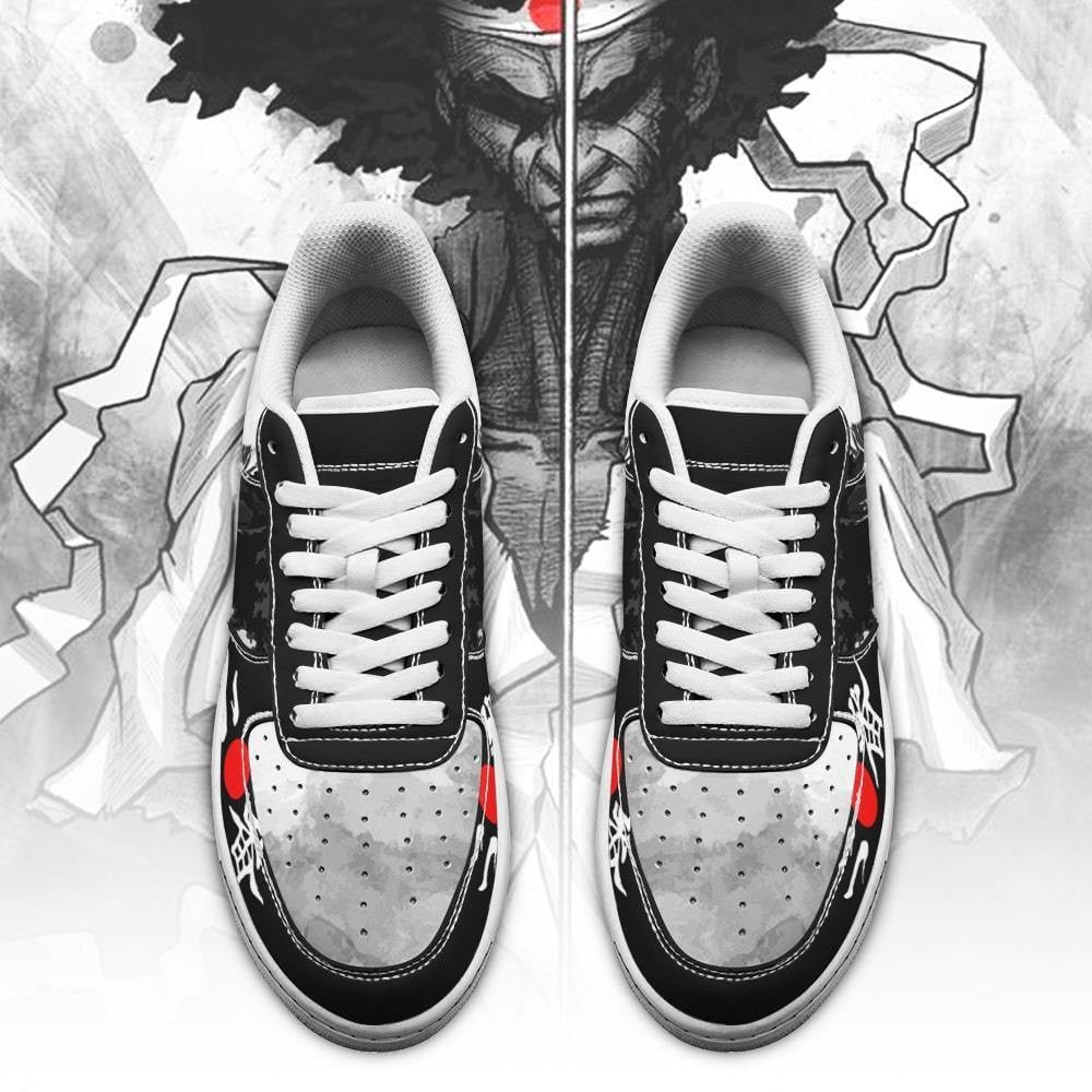 Ninja Ninja Sneakers Afro Samurai Anime Shoes Fan Gift Idea