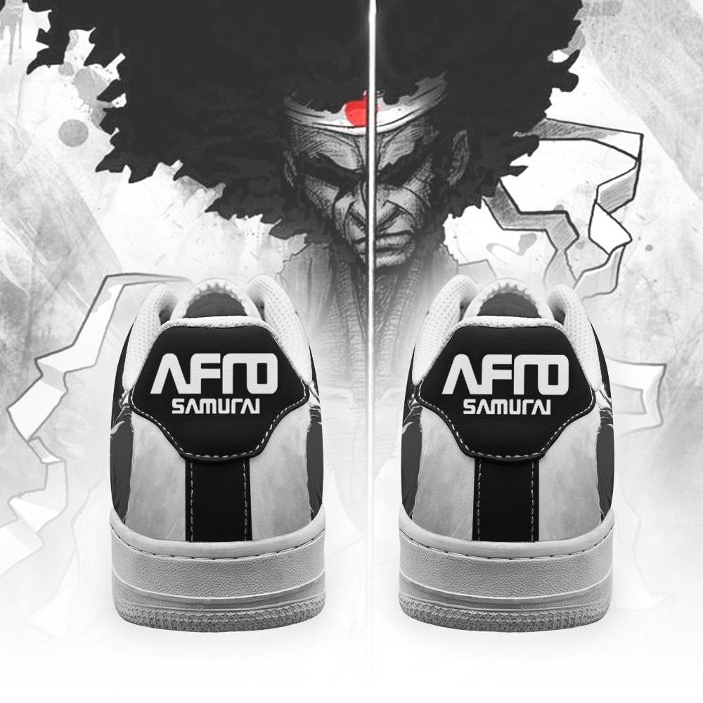 Ninja Ninja Sneakers Afro Samurai Anime Shoes Fan Gift Idea