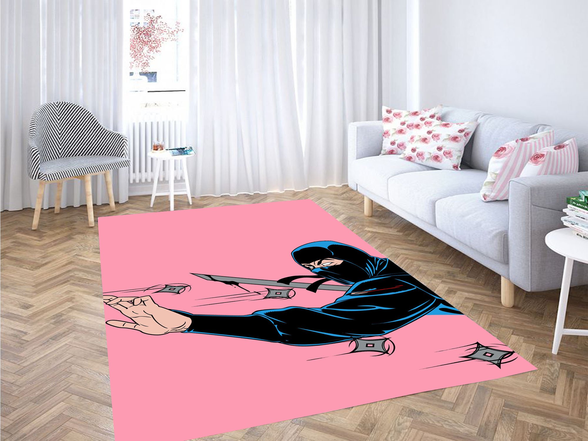 Ninja Thrasher Carpet Rectangle Rug