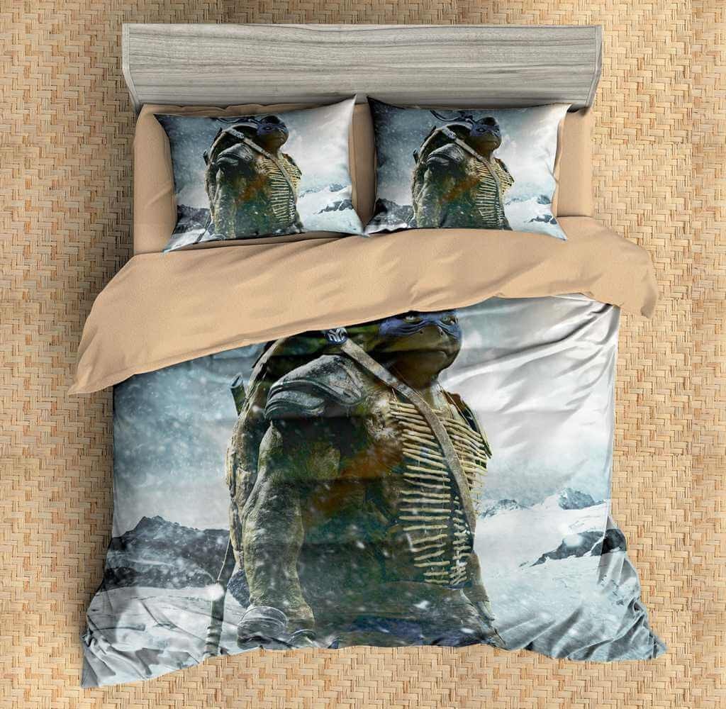 Ninja Turtles Leonardo 3D Customized Duvet Cover Bedding Set