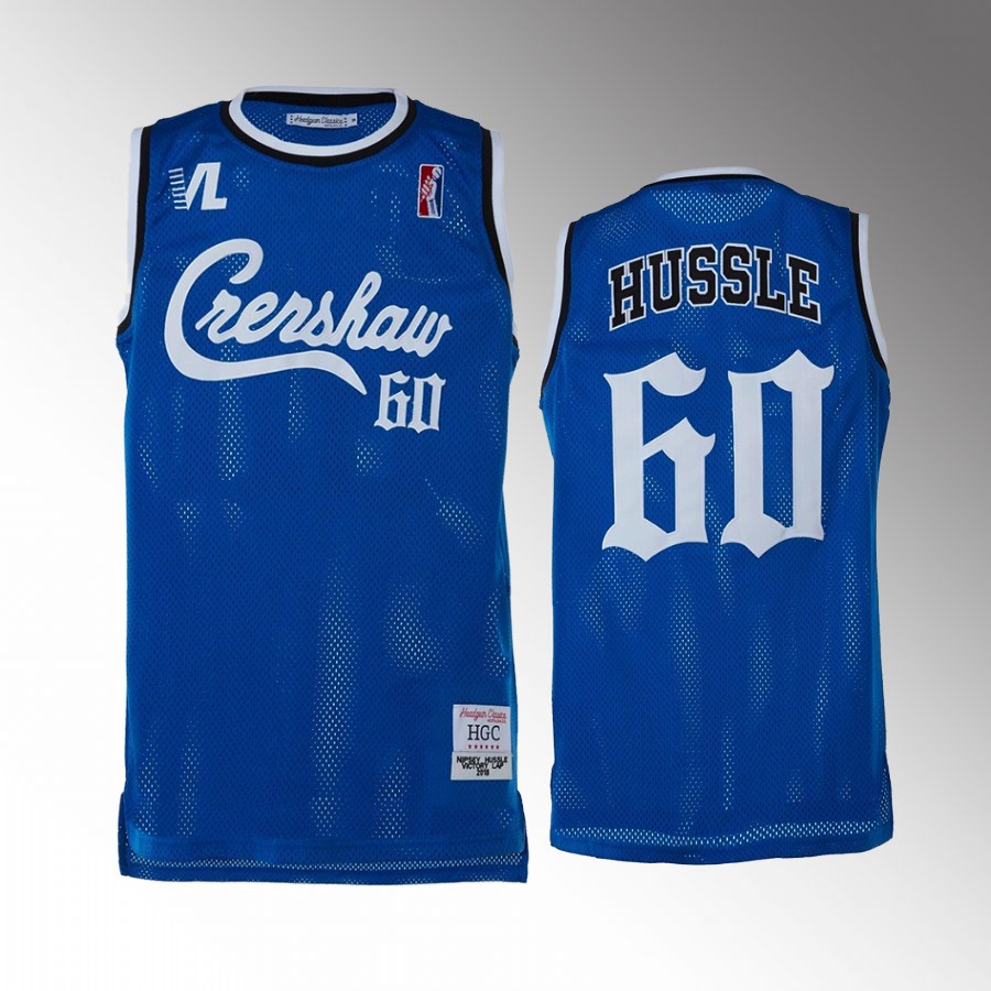 Nipsey Hussle Victory Lap Jersey 60 Blue