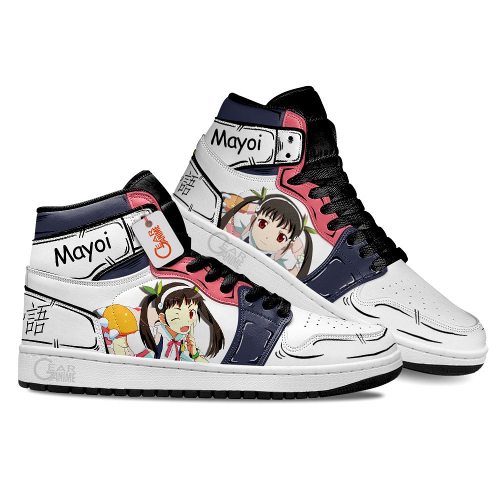 Nisemonogatari Mayoi Hachikuji Anime Shoes, Air Jordan Hightop