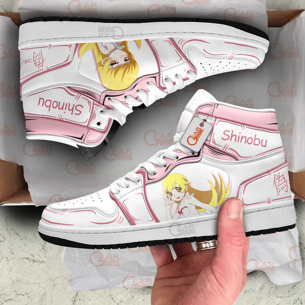Nisemonogatari Shinobu Oshino Anime Shoes, Air Jordan Hightop