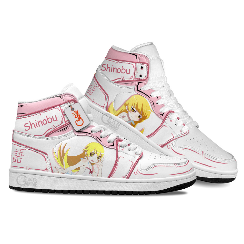 Nisemonogatari Shinobu Oshino Anime Shoes, Air Jordan Hightop