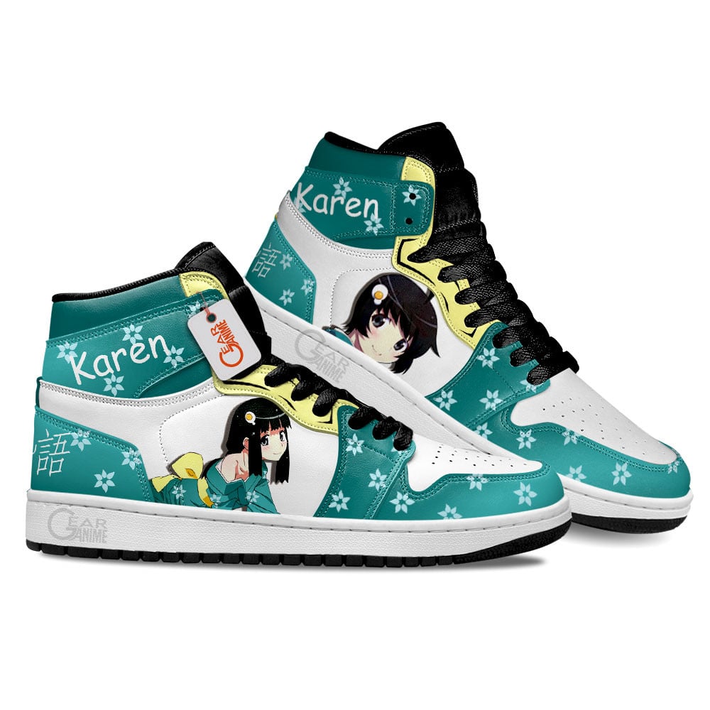 Nisemonogatari Tsukihi Araragi Anime Shoes, Air Jordan Hightop