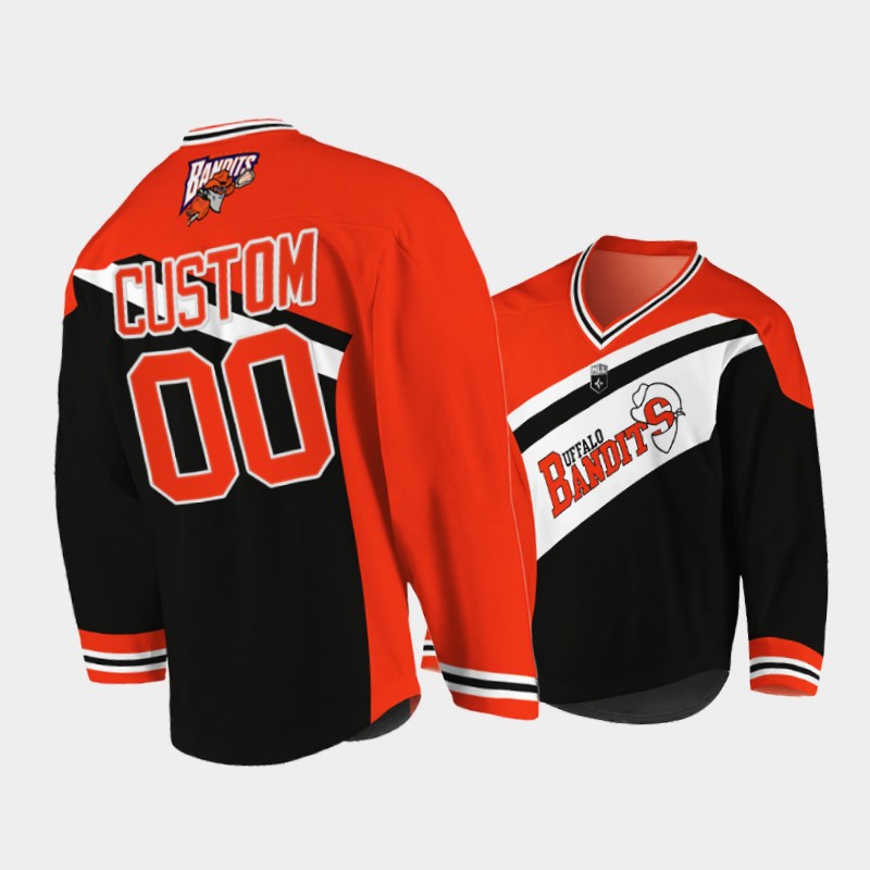 NLL Buffalo Bandits 2022 Black Custom Jersey