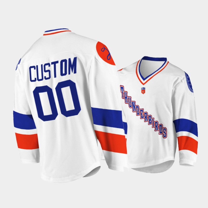 NLL Halifax Thunderbirds 2022 White Custom Jersey