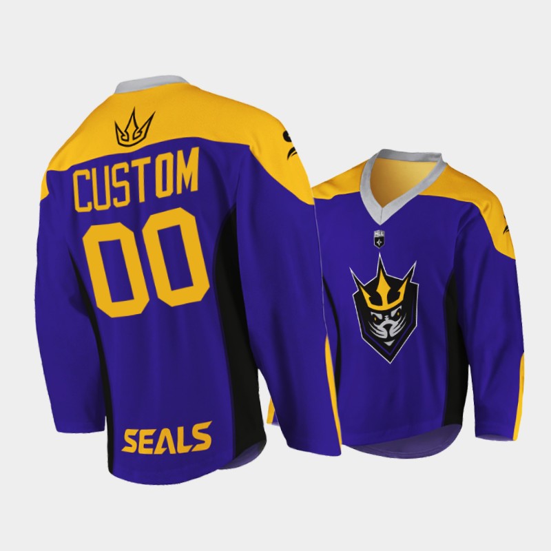 NLL San Diego Seals 2022 Purple Custom Jersey