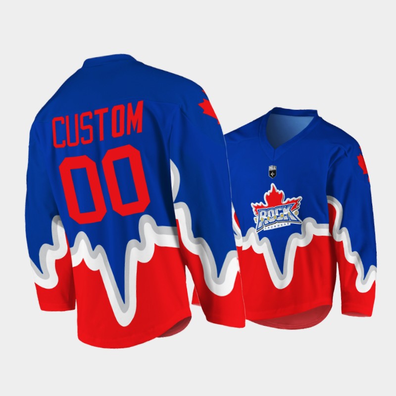 NLL Toronto Rock 2022 Royal Custom Jersey