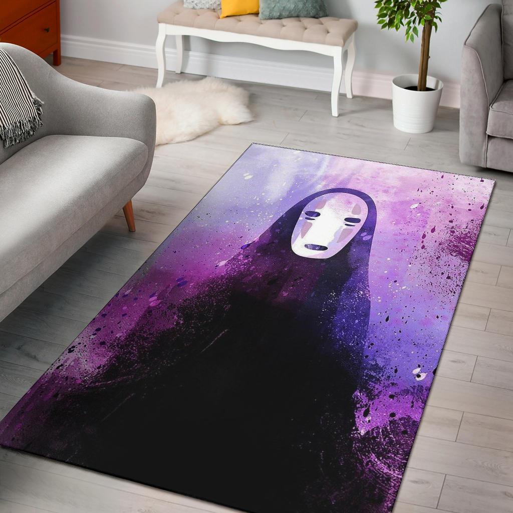 No Face My Neighbor Totoro Area Rectangle Rug