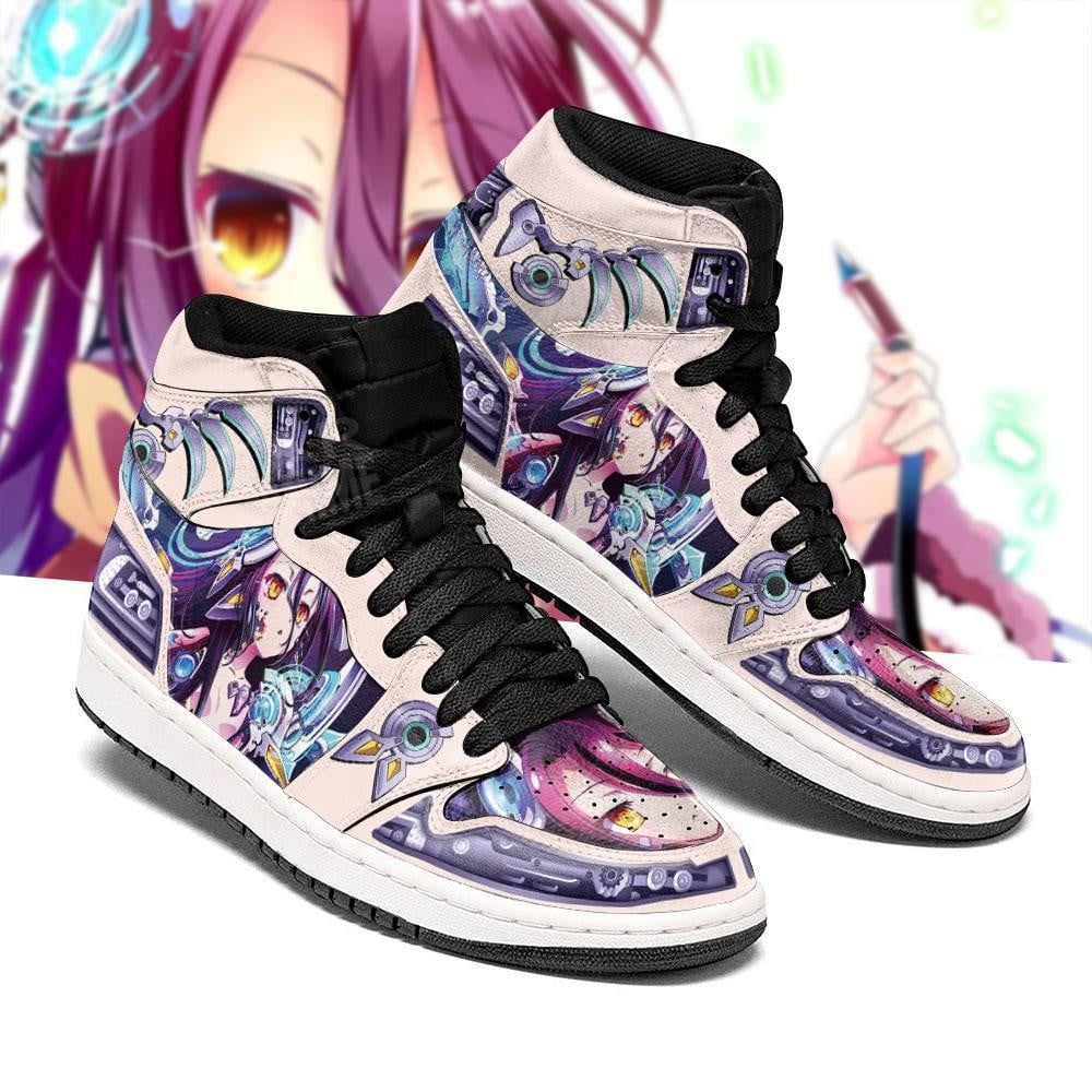 No Game No Life Shuvi JD1s Sneakers Anime Shoes For Fan, Air Jordan Hightop